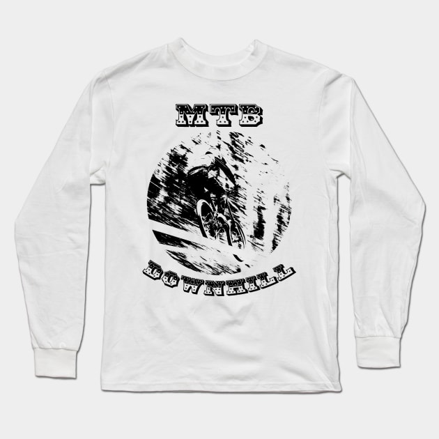 mtb Long Sleeve T-Shirt by rickylabellevie